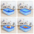 Маленький блакитний надувний басейн для дитячого басейну